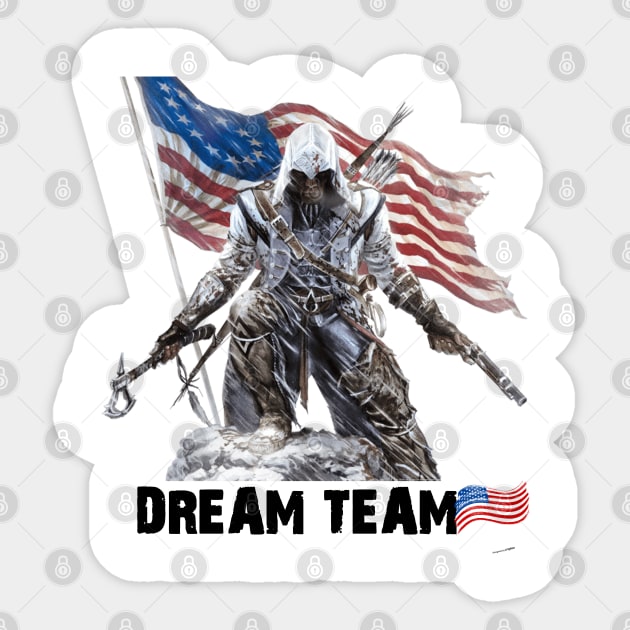 Dream Team cool design Sticker by The Pharaohs